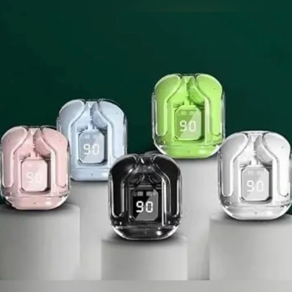 Wireless Headsets with LED Display, Bluetooth, Wireless Earbuds